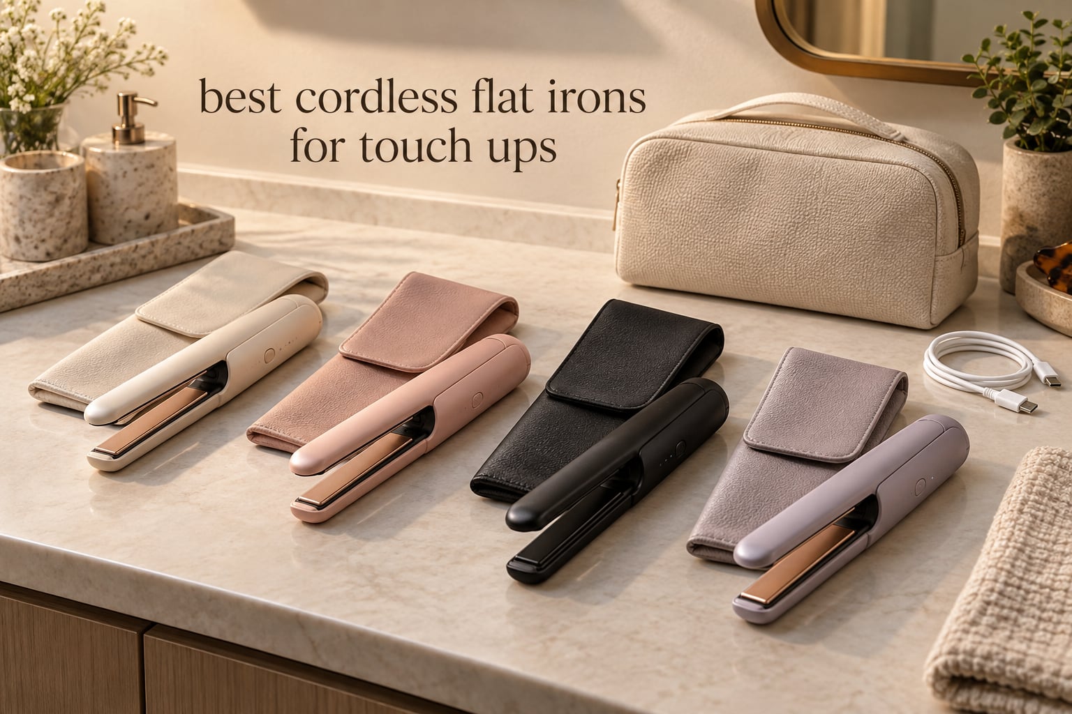 best cordless flat irons for touch ups