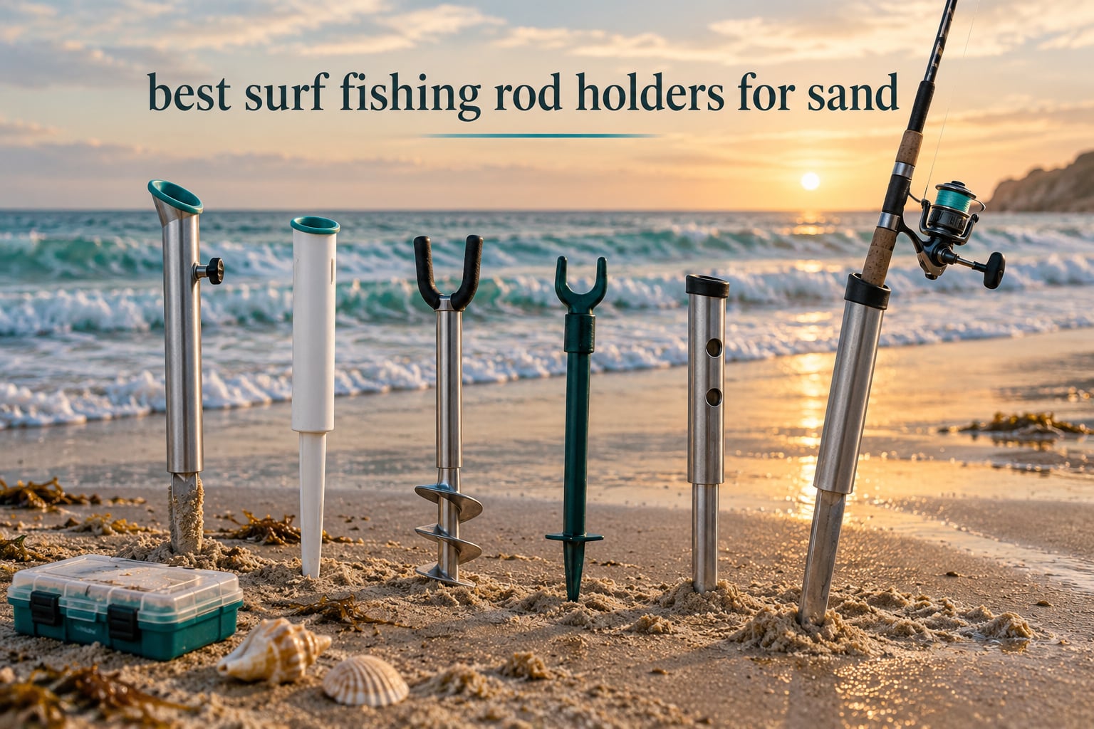 best surf fishing rod holders for sand