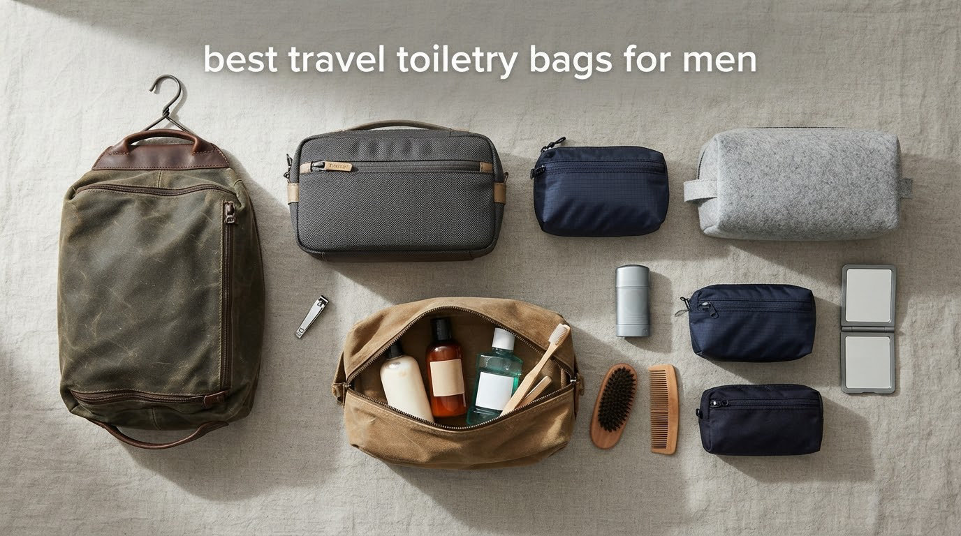 best travel toiletry bags for men