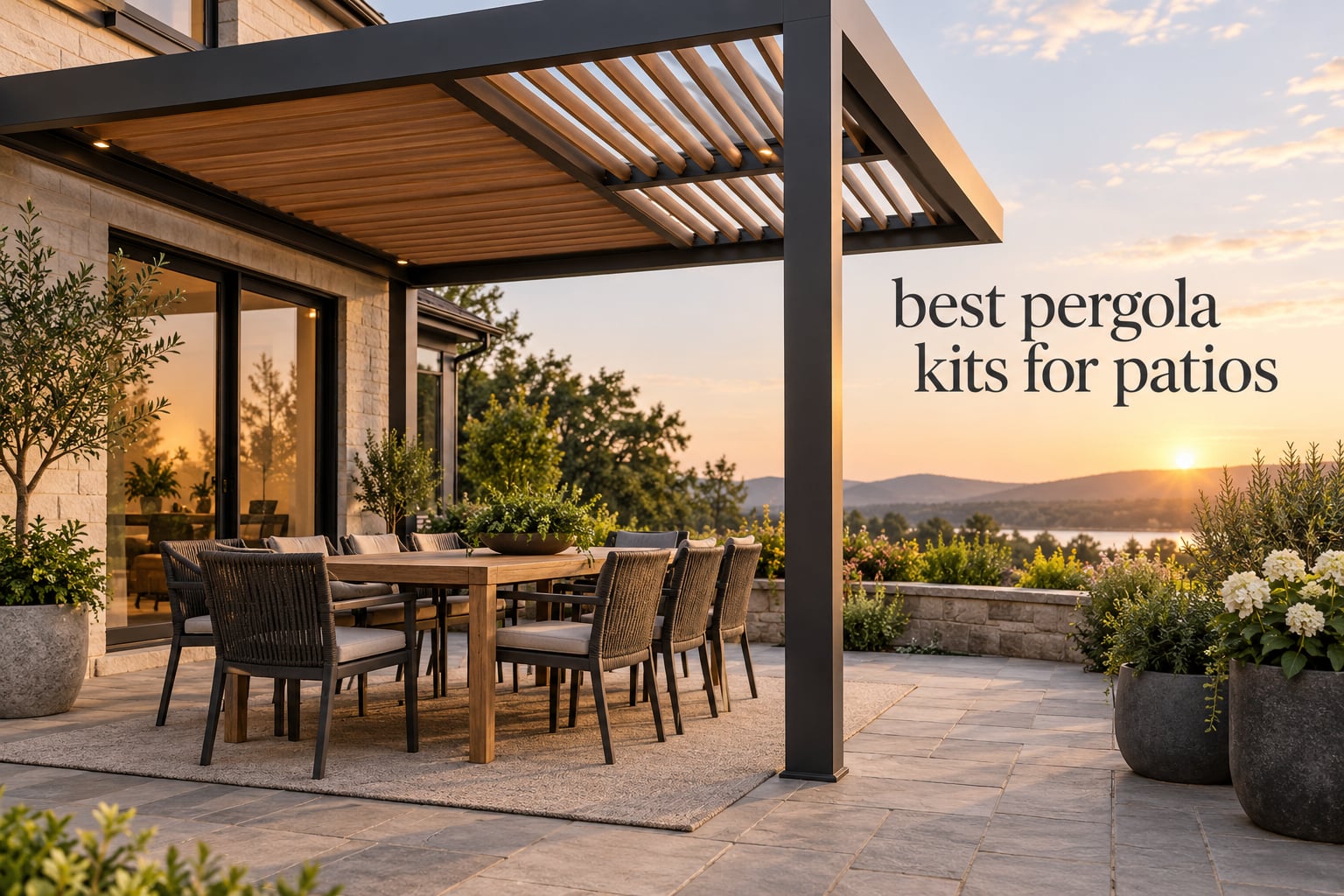 best pergola kits for patios