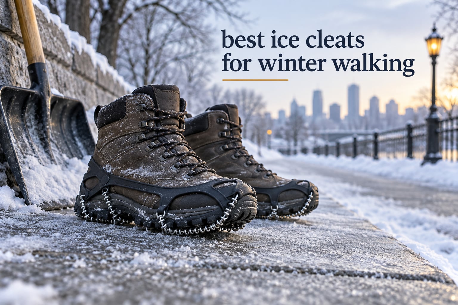 best ice cleats for winter walking