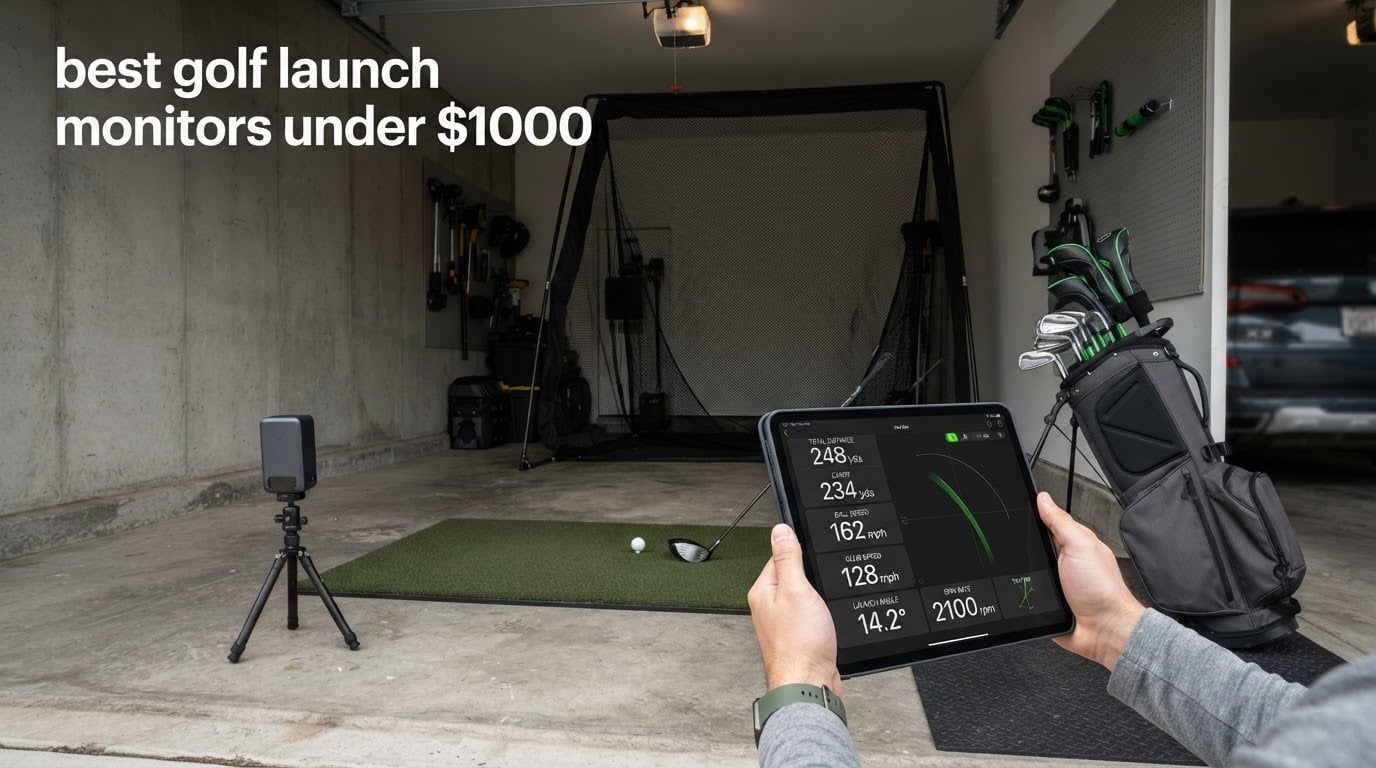 best golf launch monitors under $1000