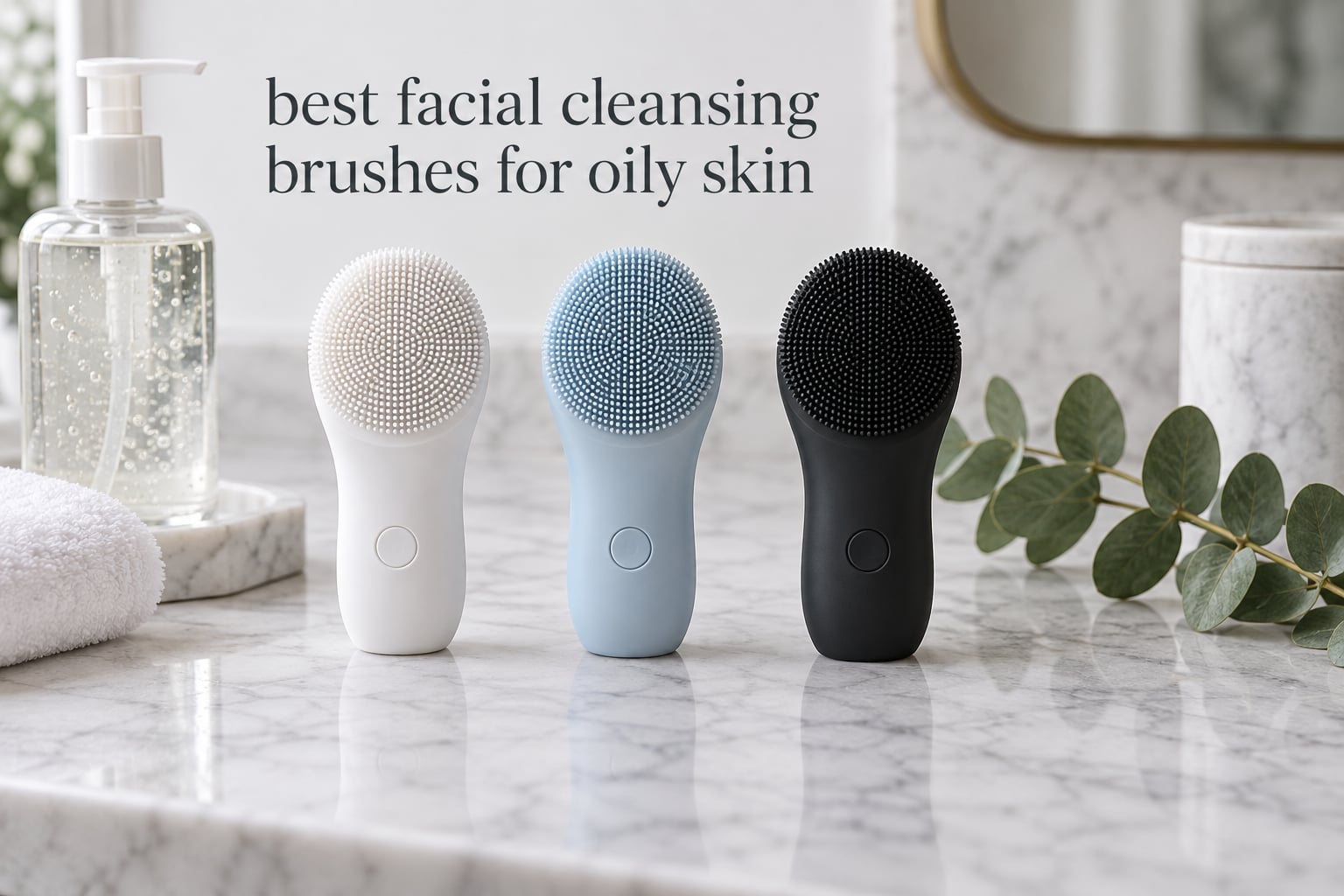 best facial cleansing brushes for oily skin