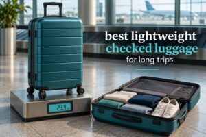 best lightweight checked luggage for long trips