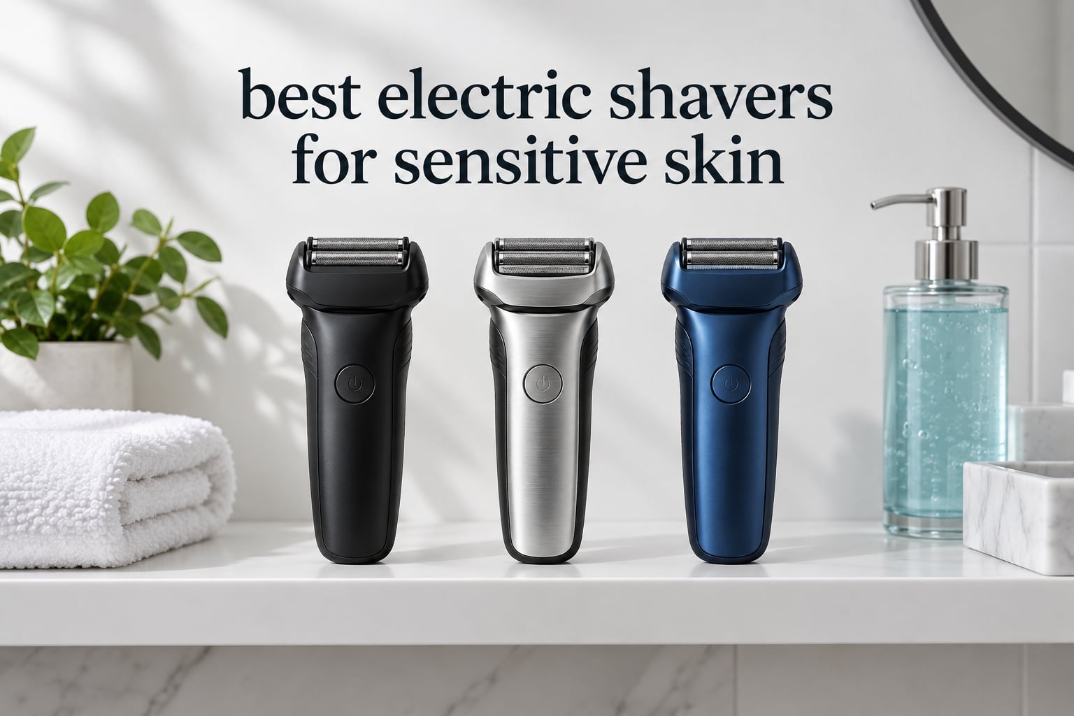 best electric shavers for sensitive skin