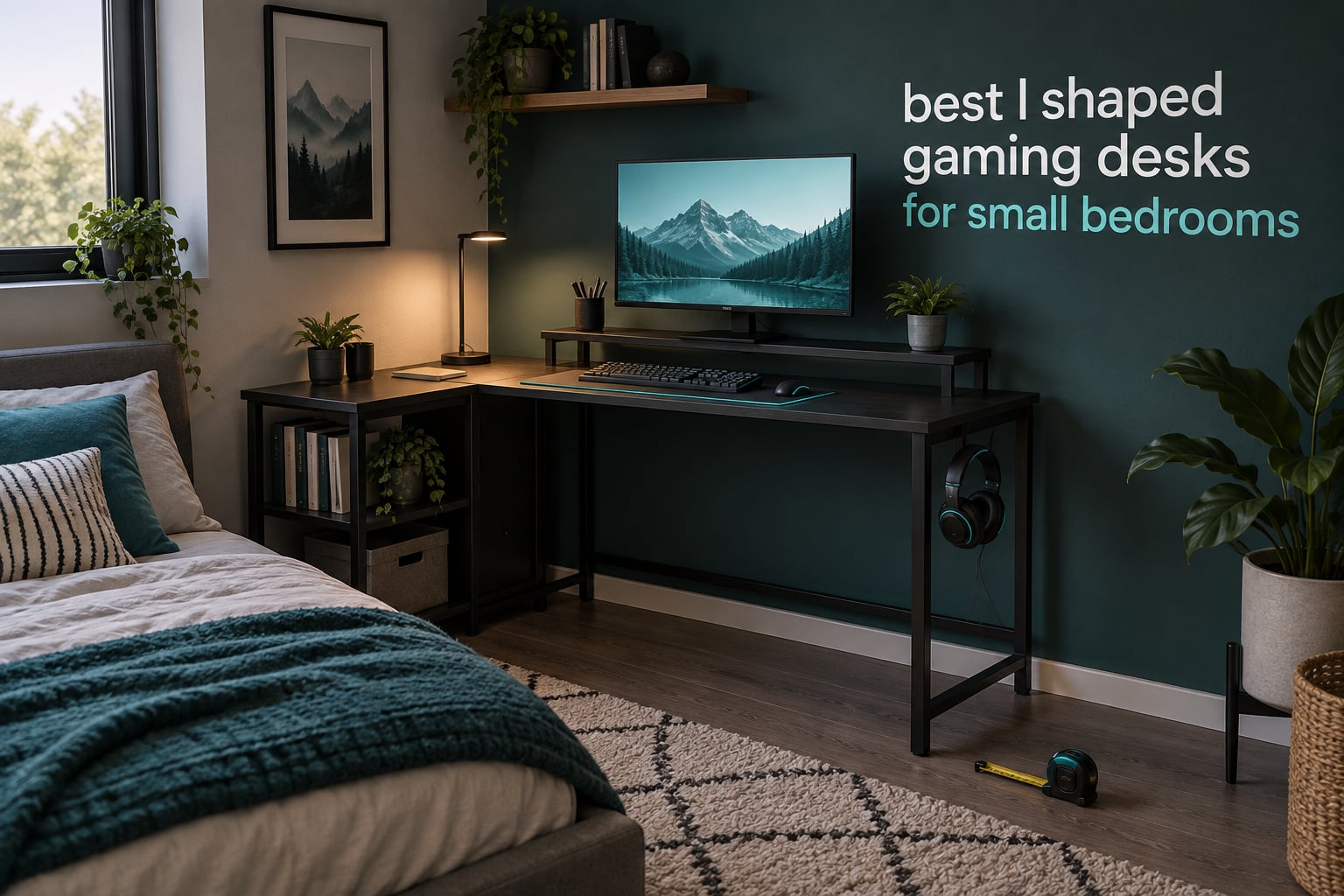 best l shaped gaming desks for small bedrooms