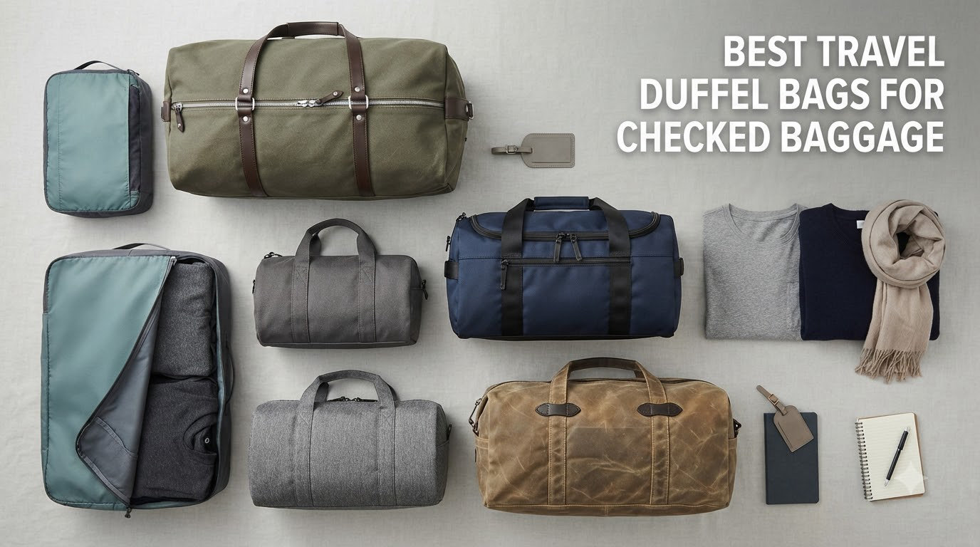 best travel duffel bags for checked baggage