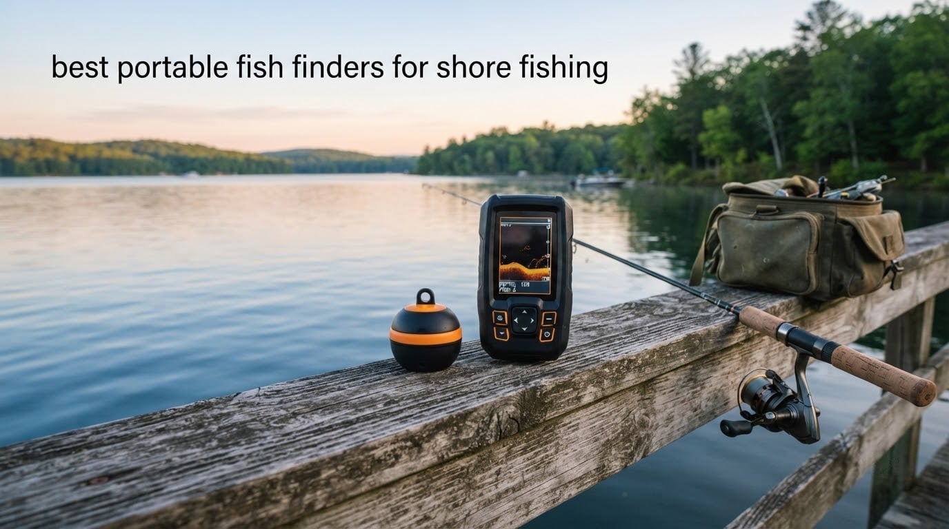 best portable fish finders for shore fishing