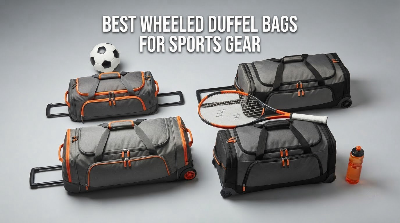 best wheeled duffel bags for sports gear