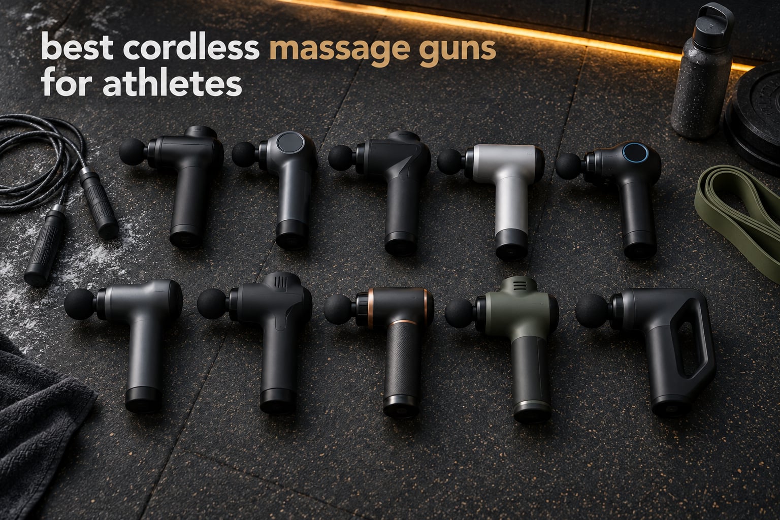 best cordless massage guns for athletes