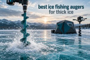 best ice fishing augers for thick ice