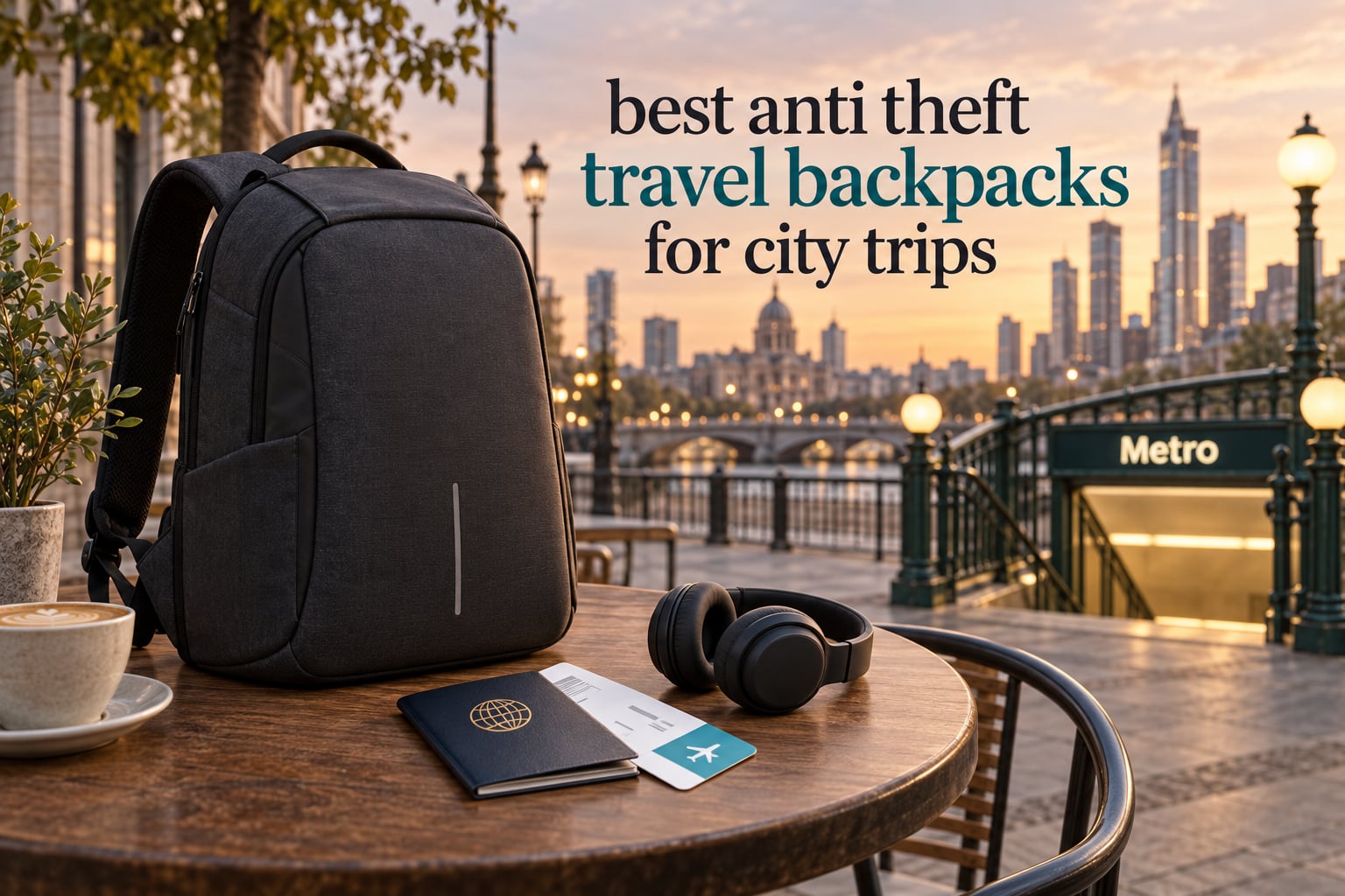 best anti theft travel backpacks for city trips