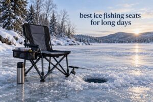 best ice fishing seats for long days