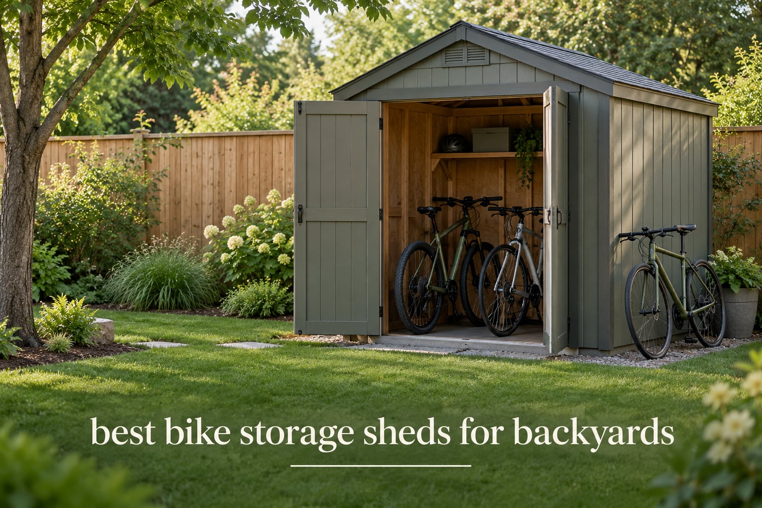 best bike storage sheds for backyards