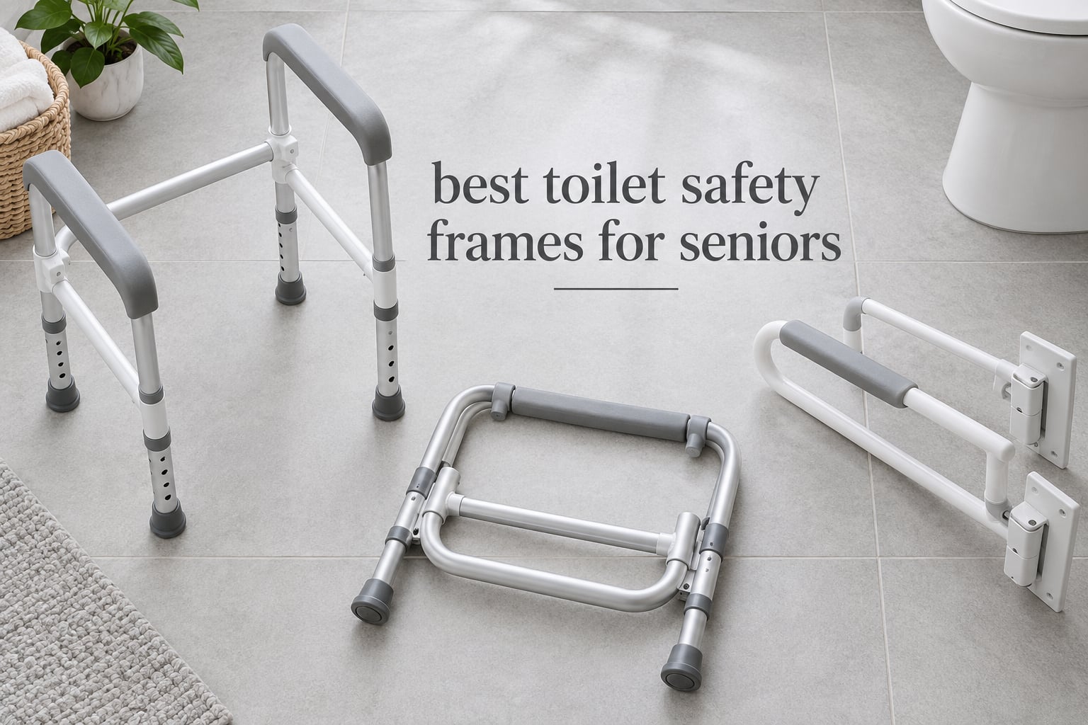 best toilet safety frames for seniors