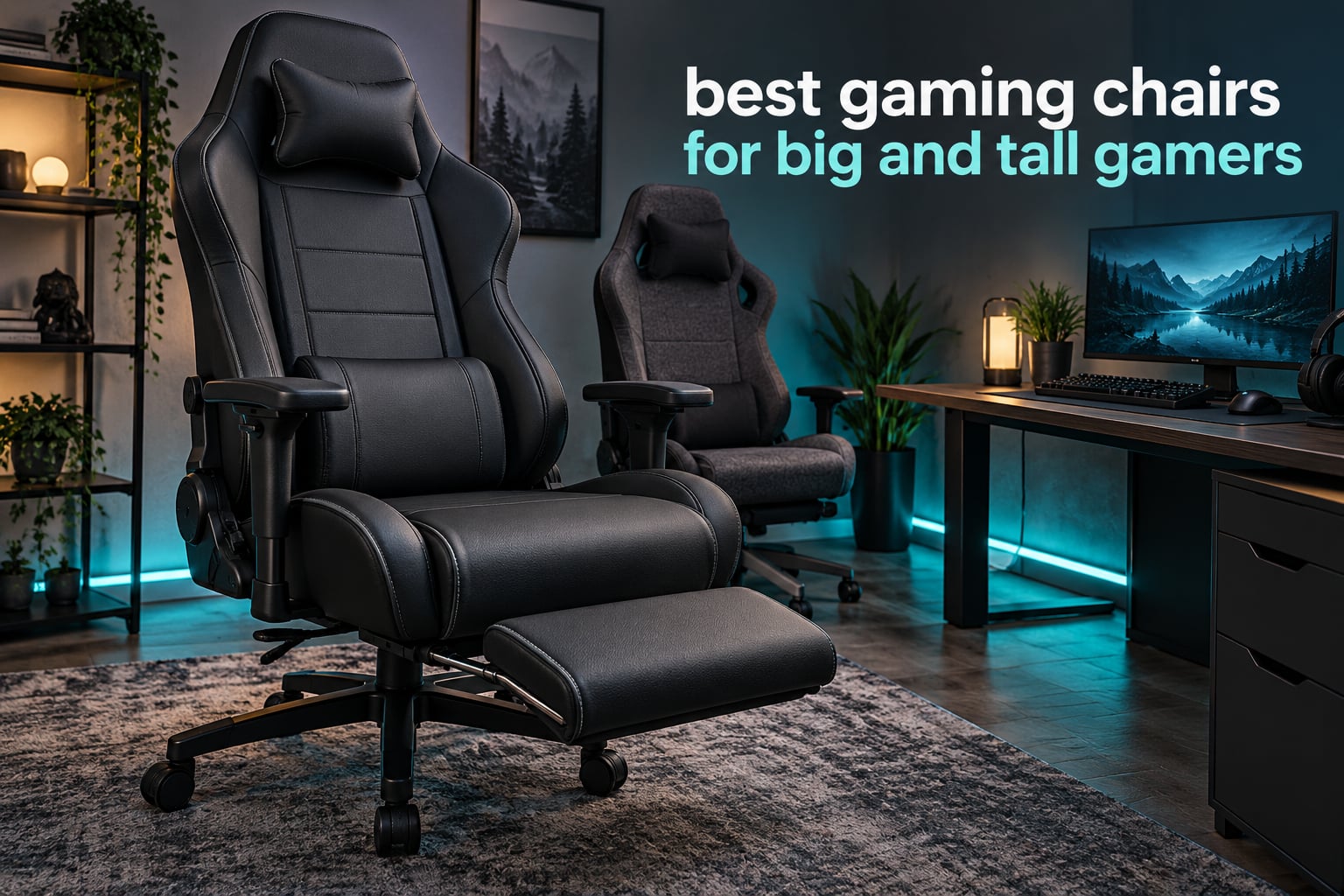 best gaming chairs for big and tall gamers