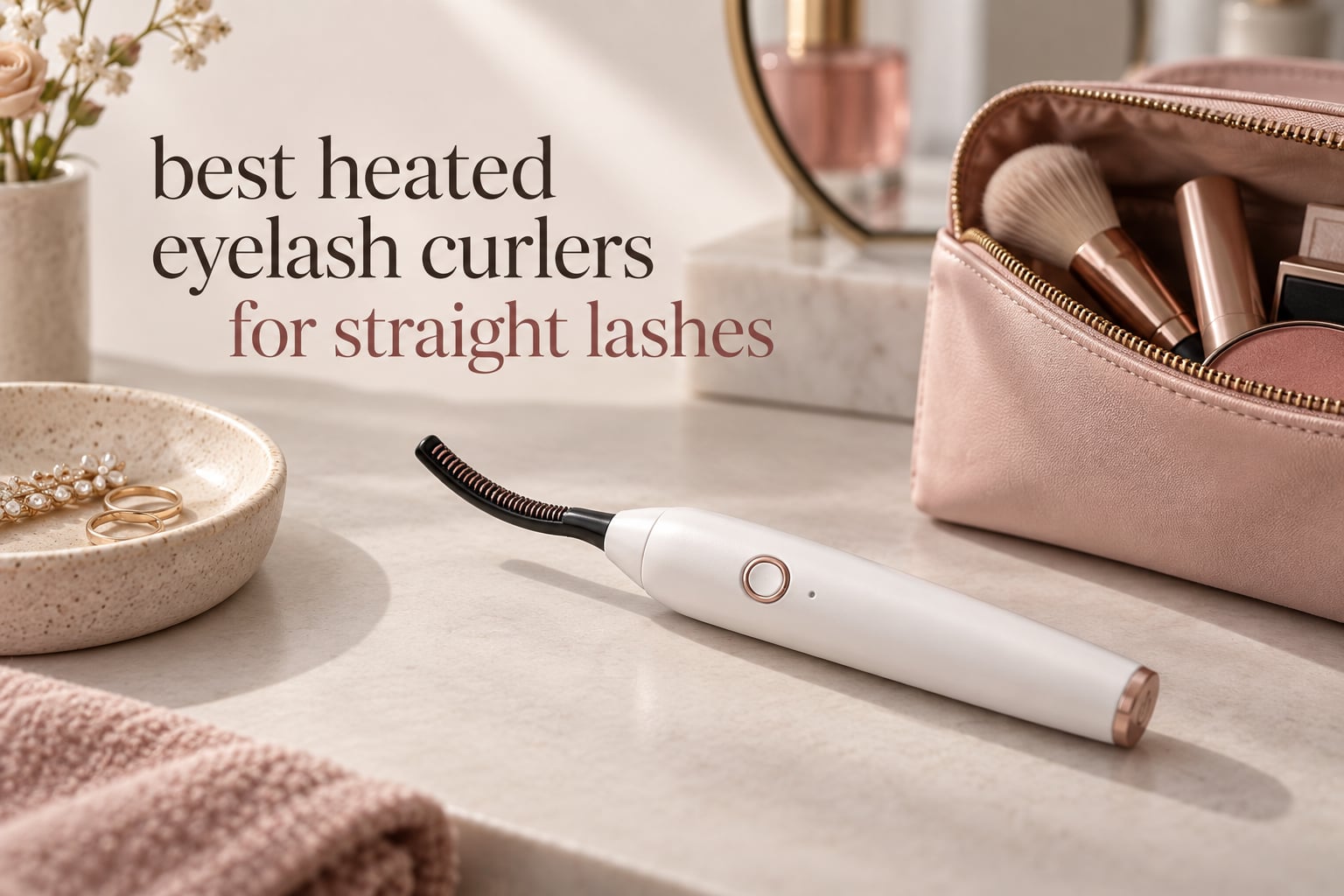 best heated eyelash curlers for straight lashes