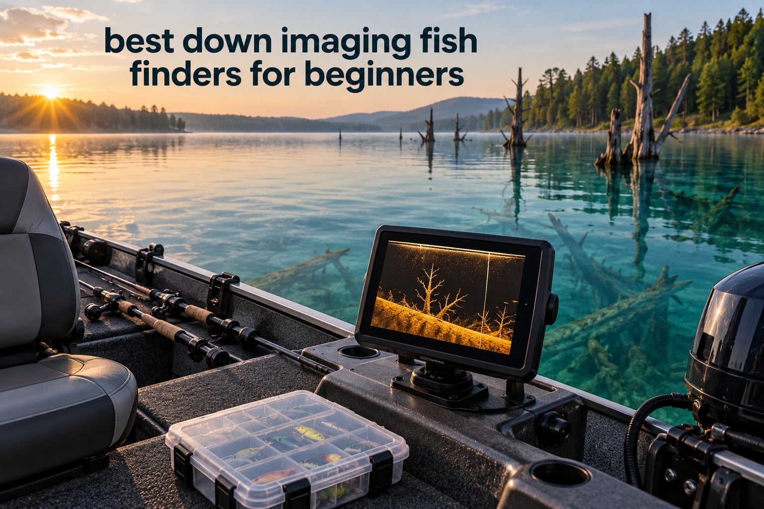 best down imaging fish finders for beginners
