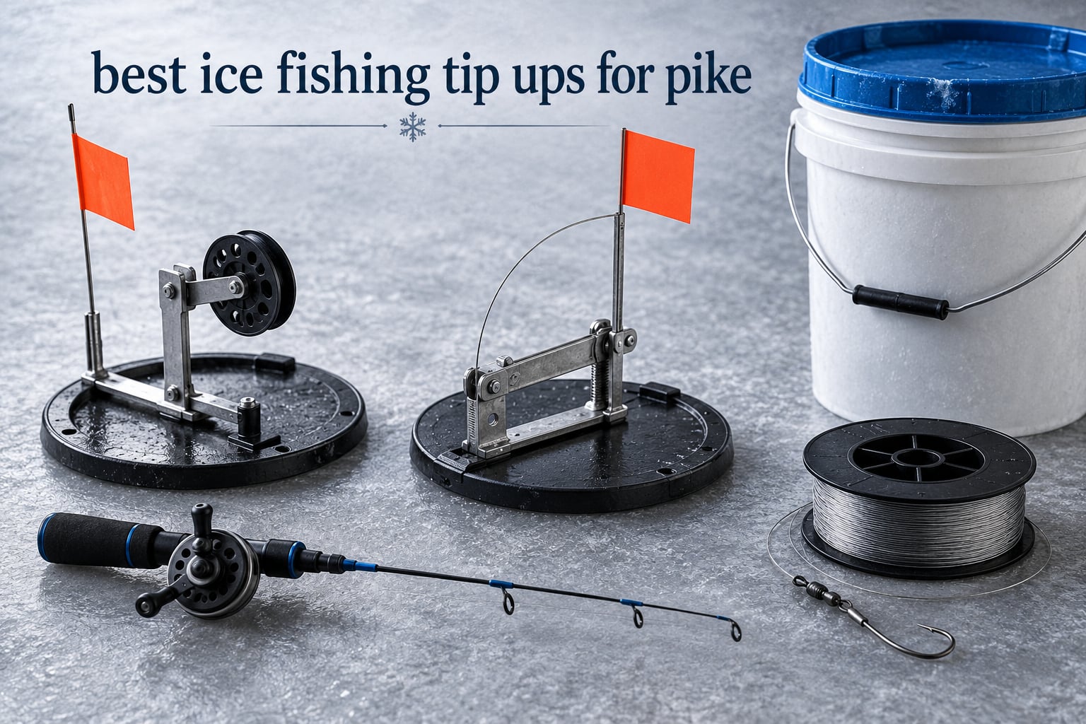 best ice fishing tip ups for pike
