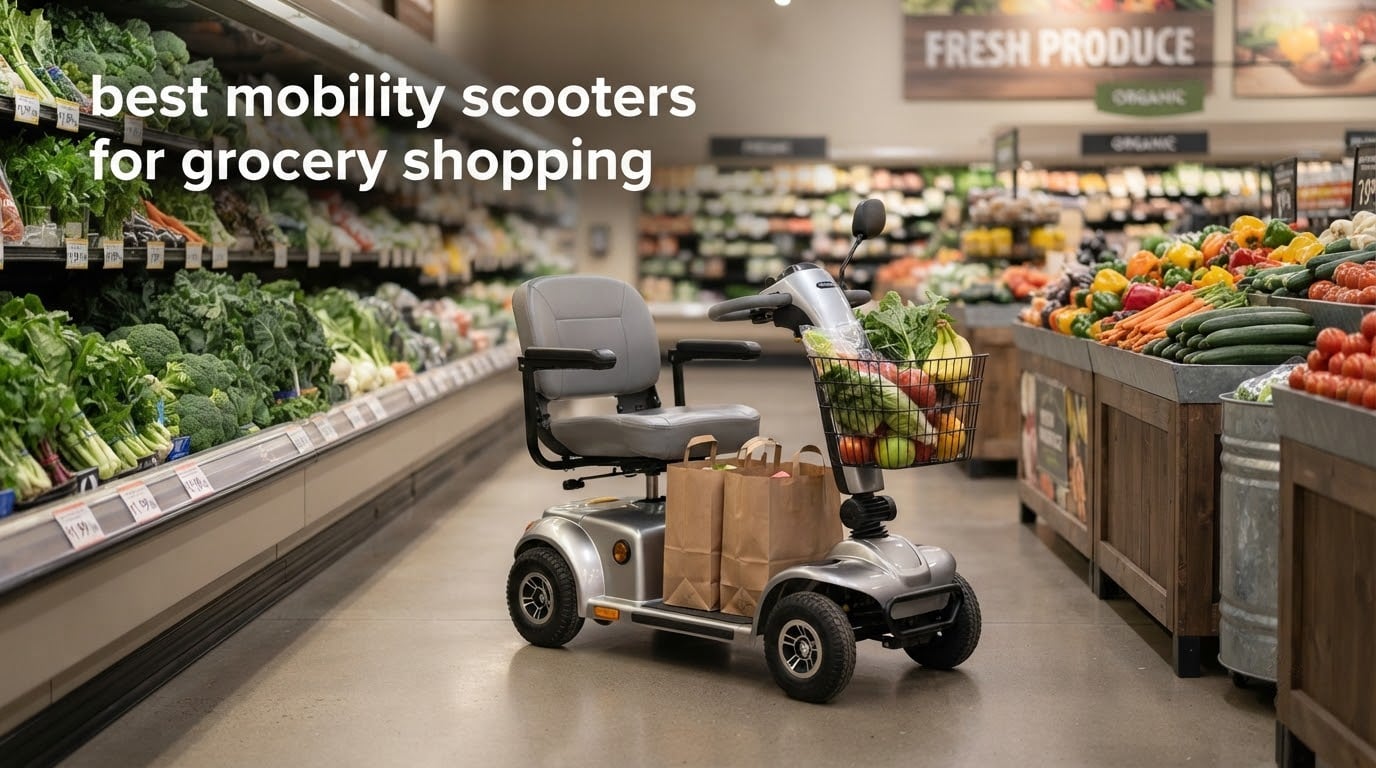 best mobility scooters for grocery shopping