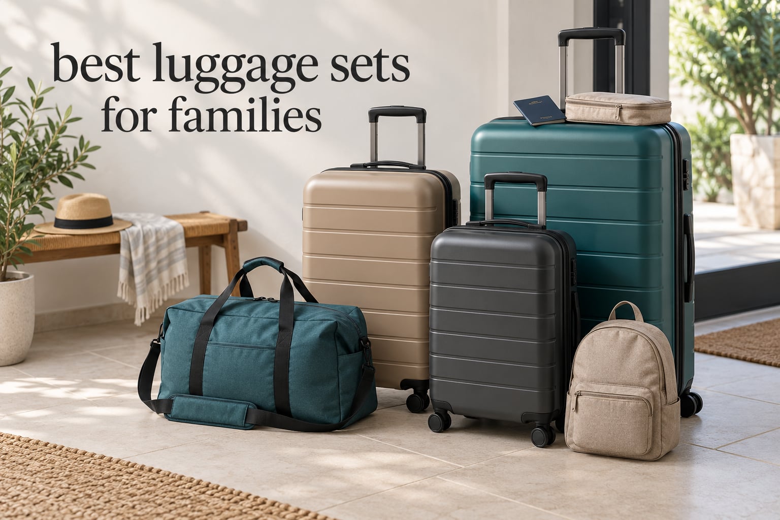 best luggage sets for families
