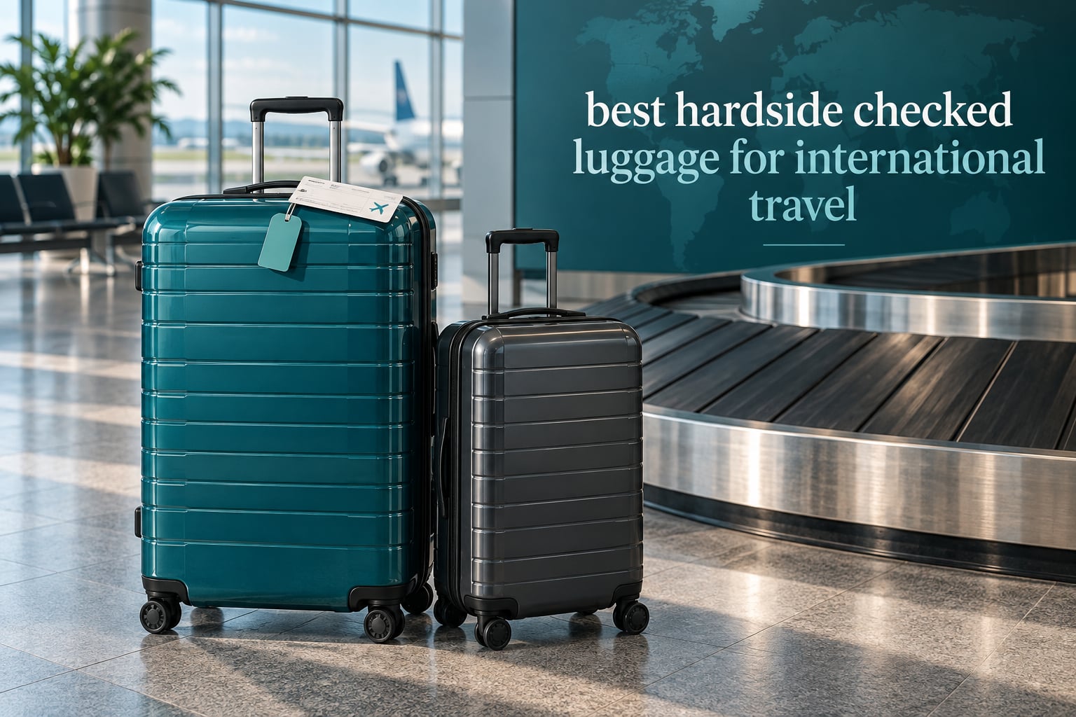 best hardside checked luggage for international travel