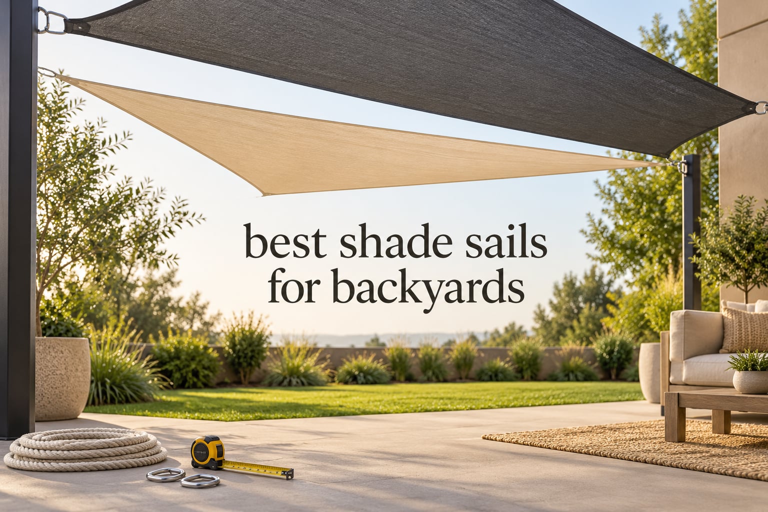 best shade sails for backyards