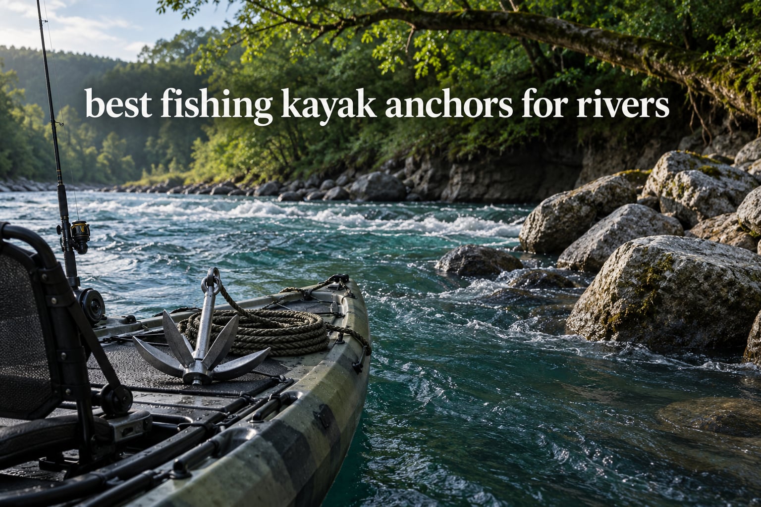 best fishing kayak anchors for rivers