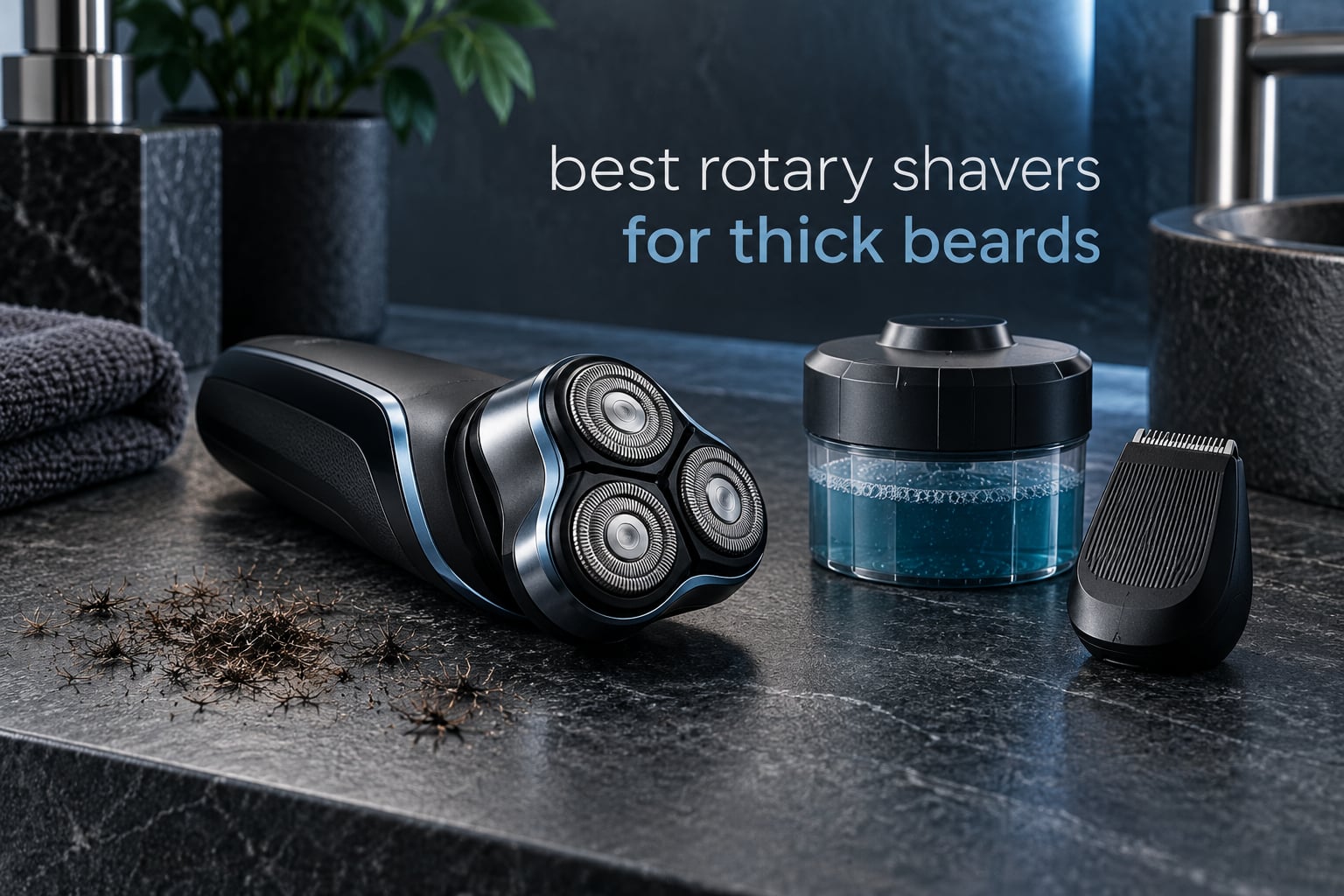 best rotary shavers for thick beards