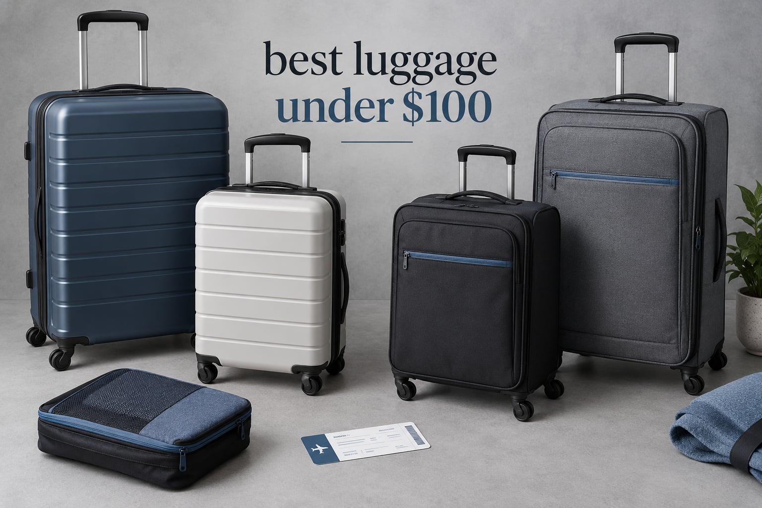 best luggage under $100