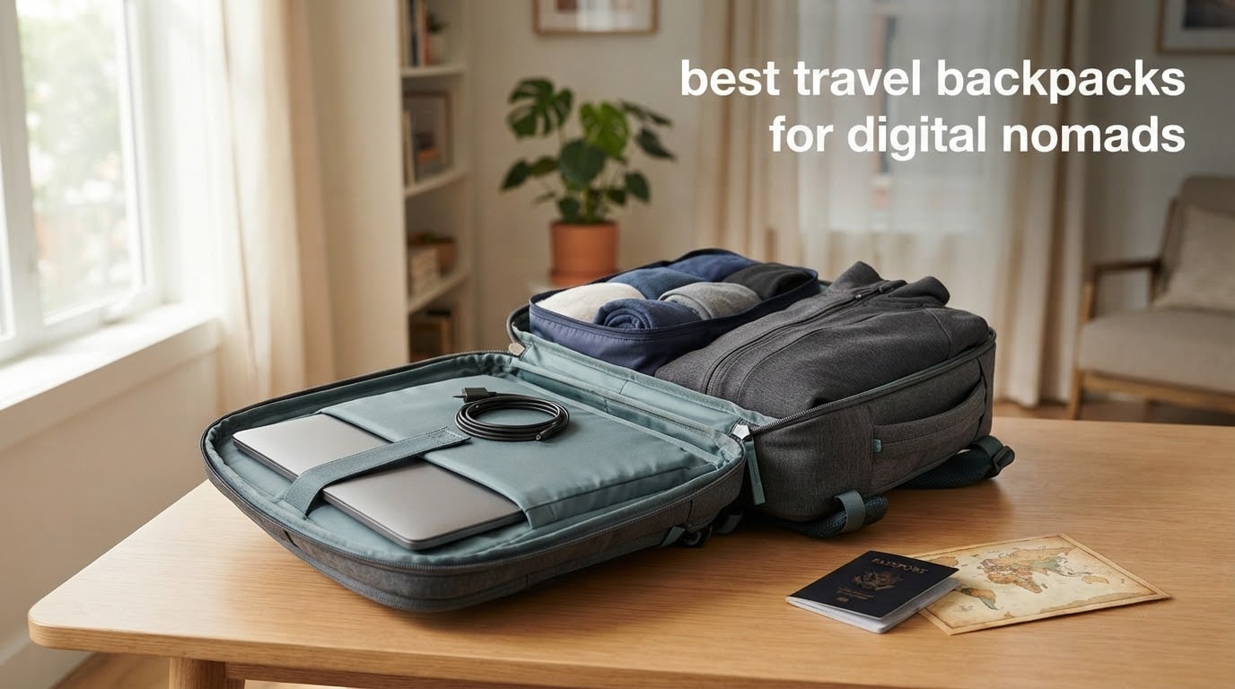best travel backpacks for digital nomads
