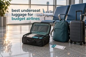best underseat luggage for budget airlines
