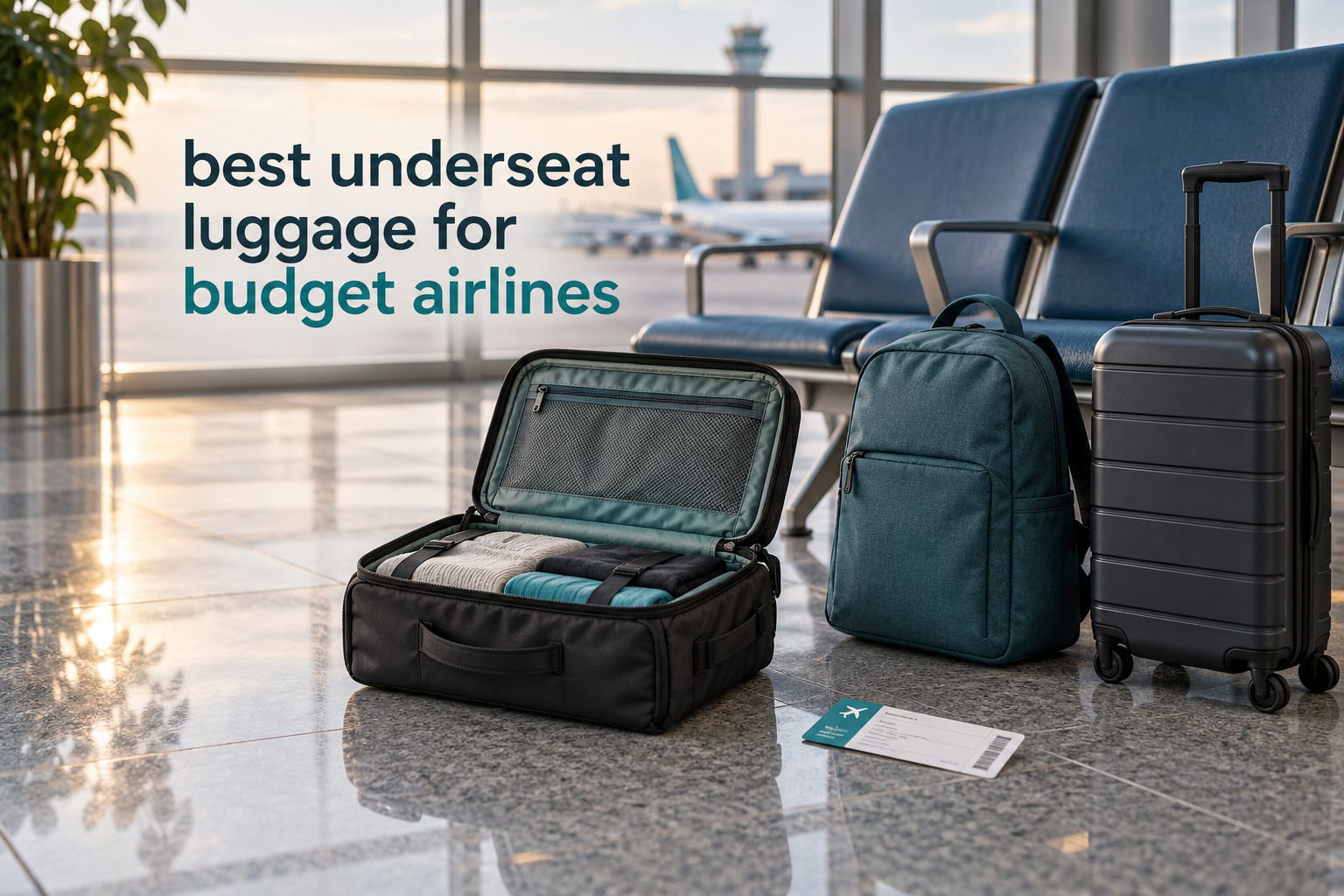 best underseat luggage for budget airlines