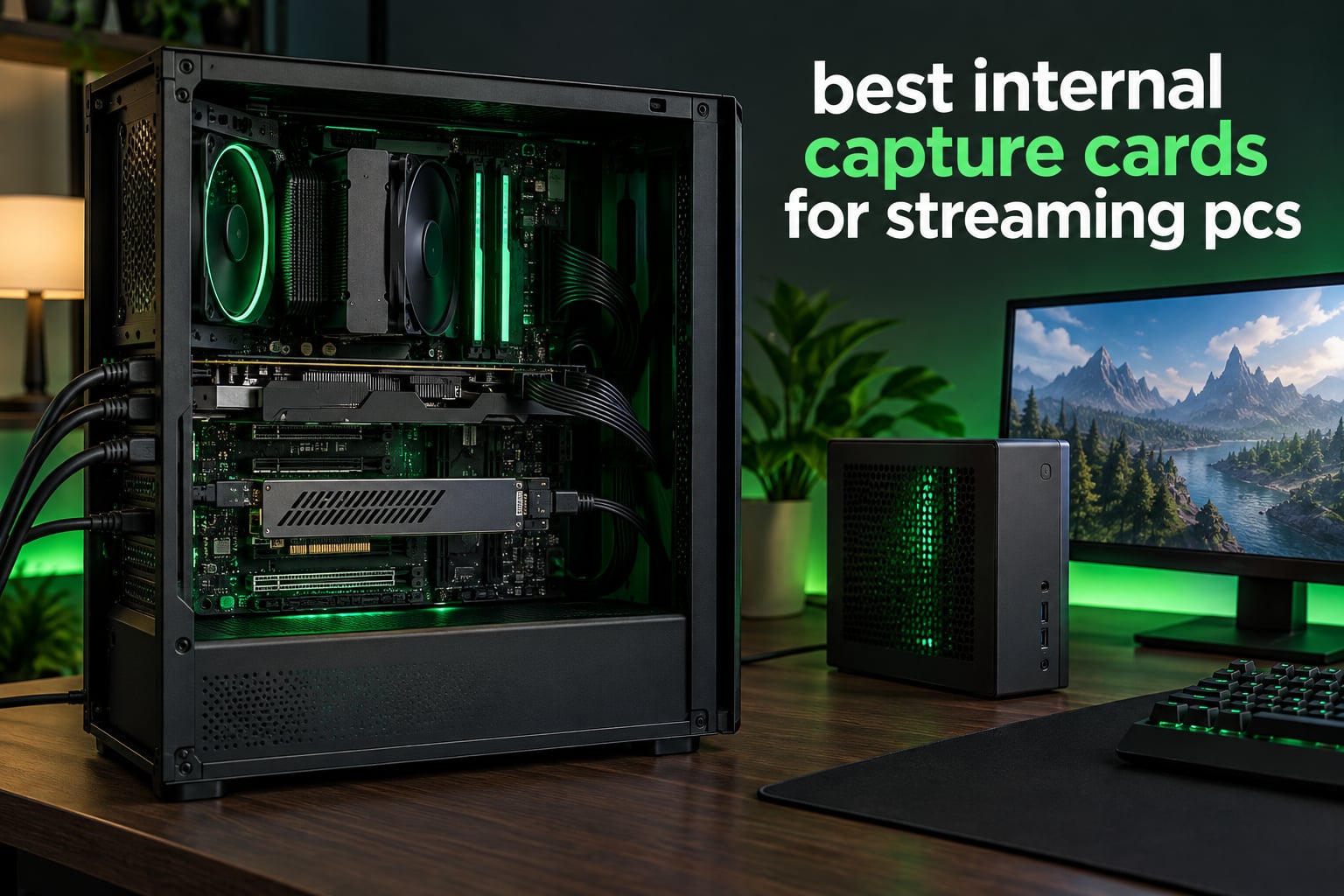 best internal capture cards for streaming pcs