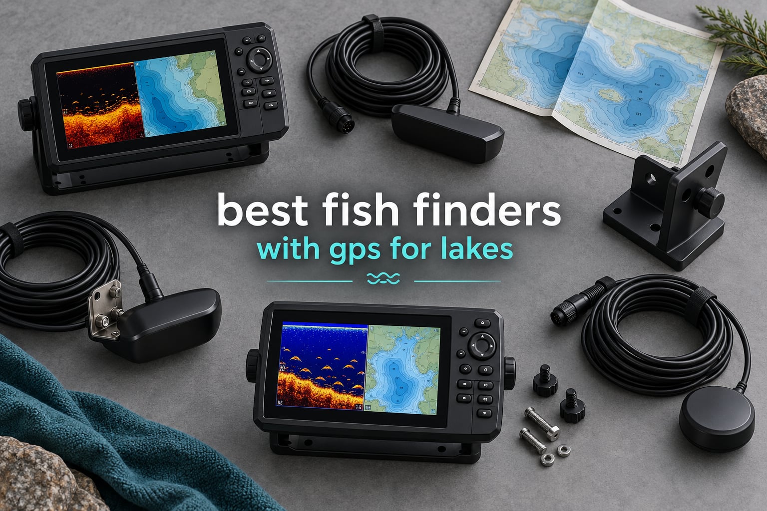 best fish finders with gps for lakes