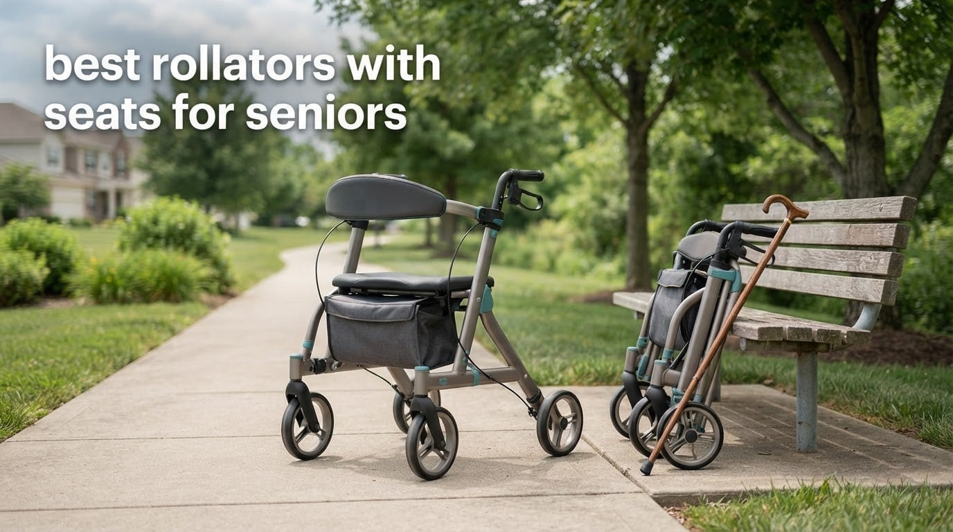 best rollators with seats for seniors