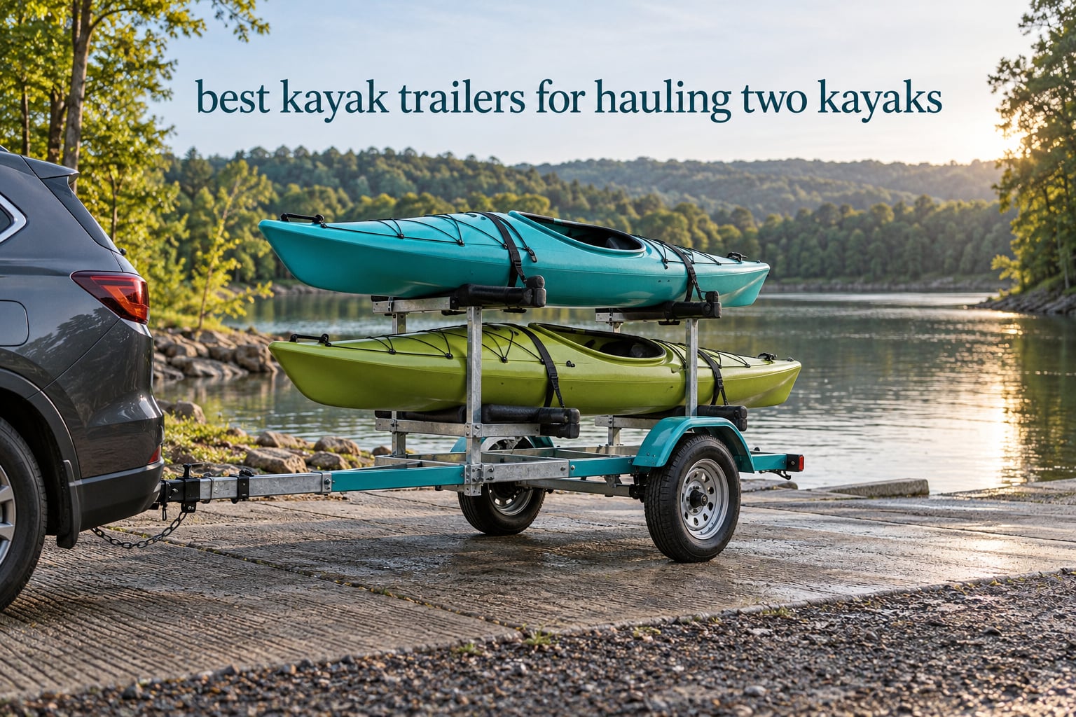 best kayak trailers for hauling two kayaks