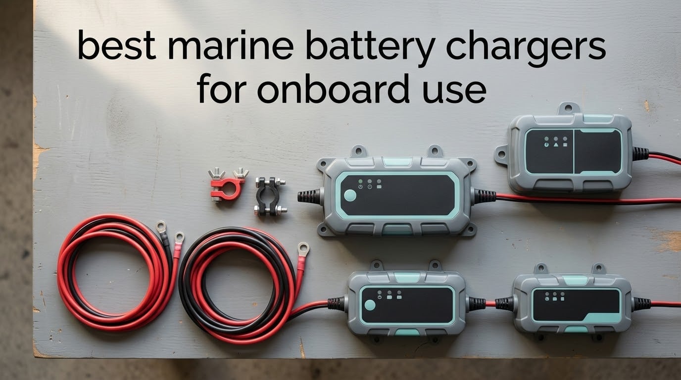 best marine battery chargers for onboard use