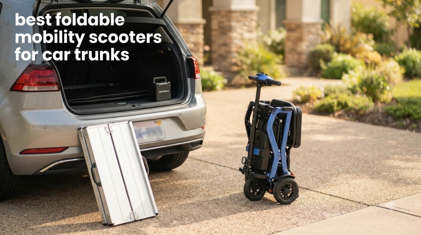 best foldable mobility scooters for car trunks